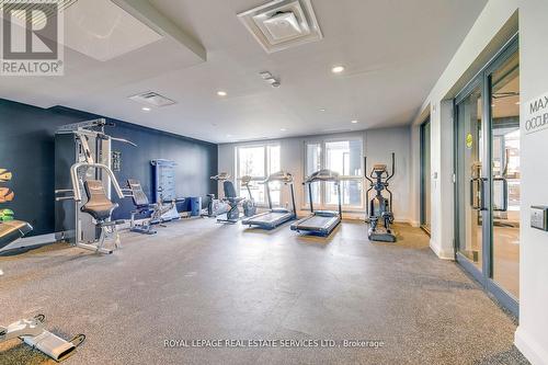 216 - 95 Dundas Street W, Oakville, ON - Indoor Photo Showing Gym Room