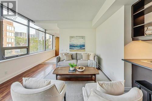 705 - 383 Ellis Park Road, Toronto, ON - Indoor Photo Showing Living Room