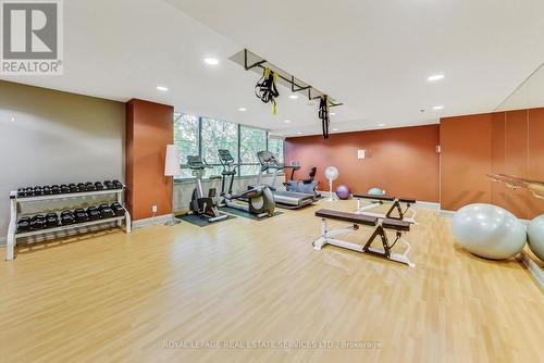 705 - 383 Ellis Park Road, Toronto, ON - Indoor Photo Showing Gym Room