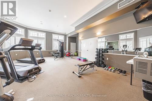 212 - 1491 Maple Avenue, Milton (Dempsey), ON - Indoor Photo Showing Gym Room