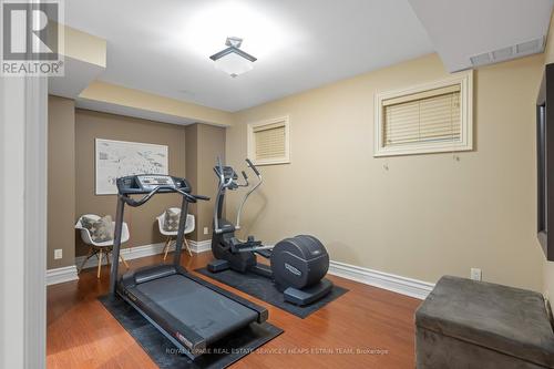 55 Valecrest Drive, Toronto (Edenbridge-Humber Valley), ON - Indoor Photo Showing Gym Room