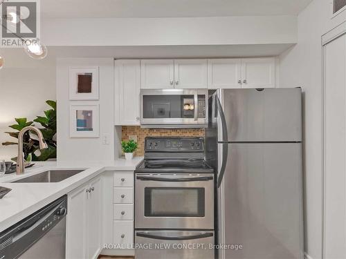 Th725 - 10 Laidlaw Street, Toronto (South Parkdale), ON - Indoor Photo Showing Kitchen With Stainless Steel Kitchen