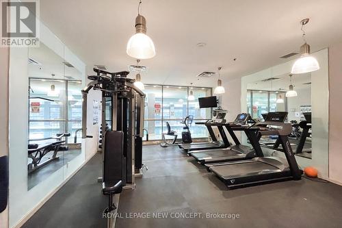 2803 - 23 Hollywood Avenue, Toronto, ON - Indoor Photo Showing Gym Room