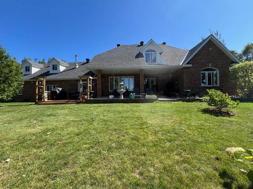 Face arriÃ¨re - 47 Ch. De La Pointe-Aux-Cèdres, Kipawa, QC - Outdoor With Deck Patio Veranda With Facade