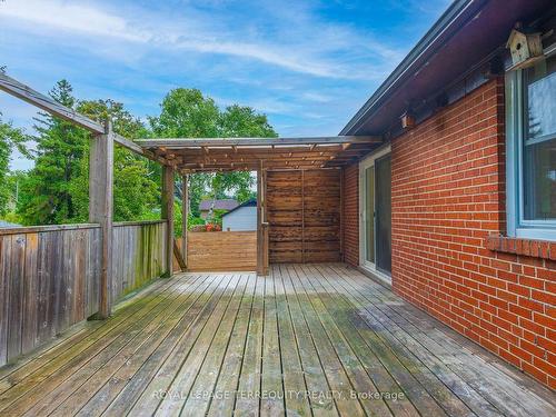 1189 Pharmacy Ave, Toronto, ON - Outdoor With Deck Patio Veranda With Exterior