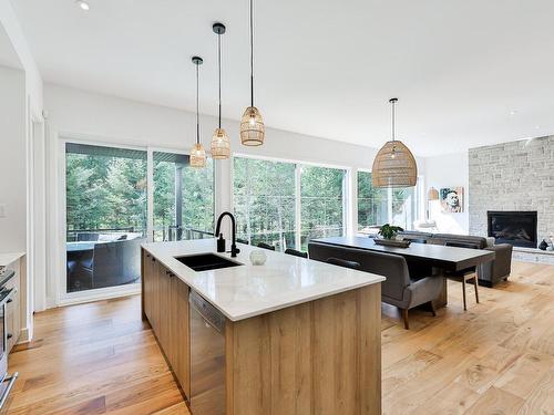 Cuisine - 1200 Ch. Du Millepertuis, Piedmont, QC - Indoor Photo Showing Kitchen With Double Sink With Upgraded Kitchen