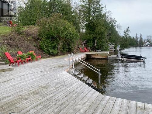 198 Pitts Cove Road, Kawartha Lakes, ON - Outdoor With Body Of Water With Deck Patio Veranda