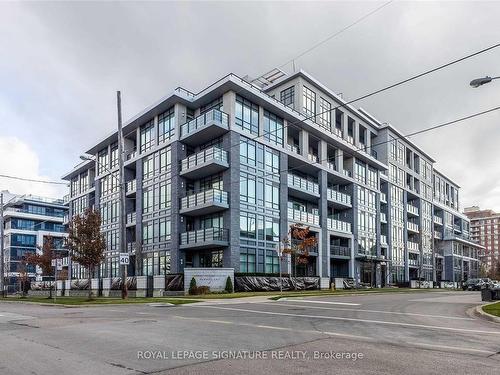 408-21 Clairtrell Rd, Toronto, ON - Outdoor With Balcony With Facade