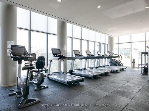 722-12 Bonnycastle St, Toronto, ON - Indoor Photo Showing Gym Room