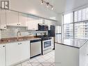 511 - 9 Spadina N, Toronto (Waterfront Communities), ON  - Indoor Photo Showing Kitchen With Double Sink 