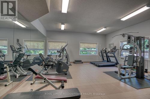 405 - 26 Hall Road, Halton Hills (Georgetown), ON - Indoor Photo Showing Gym Room