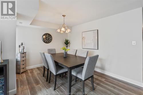 10 Van Allen Avenue Unit# 402, Chatham, ON - Indoor Photo Showing Dining Room