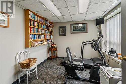 10 Van Allen Avenue Unit# 402, Chatham, ON - Indoor Photo Showing Gym Room