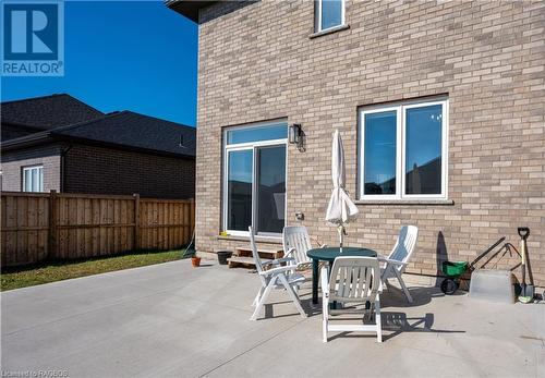 Large patio ready for entertaining! - 430 Mary Rose Avenue, Port Elgin, ON - Outdoor With Exterior