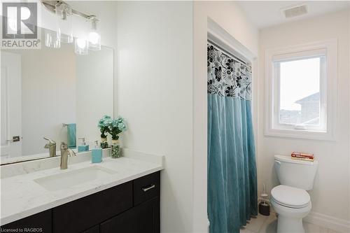 3 PC ensuite - Quartz countertop - 430 Mary Rose Avenue, Port Elgin, ON - Indoor Photo Showing Bathroom