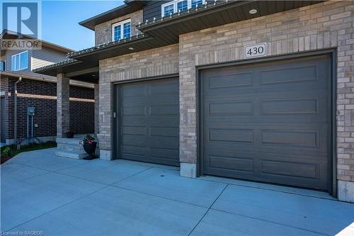 Double car garage - 430 Mary Rose Avenue, Port Elgin, ON - Outdoor With Exterior