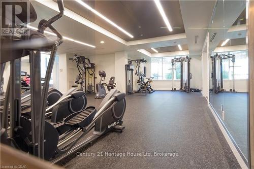 2304 - 3600 Highway 7, Vaughan (Vaughan Corporate Centre), ON - Indoor Photo Showing Gym Room