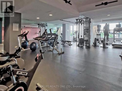 1104 - 59 East Liberty Street, Toronto (Niagara), ON - Indoor Photo Showing Gym Room