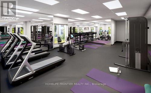 1806 - 180 George Street, Ottawa, ON - Indoor Photo Showing Gym Room