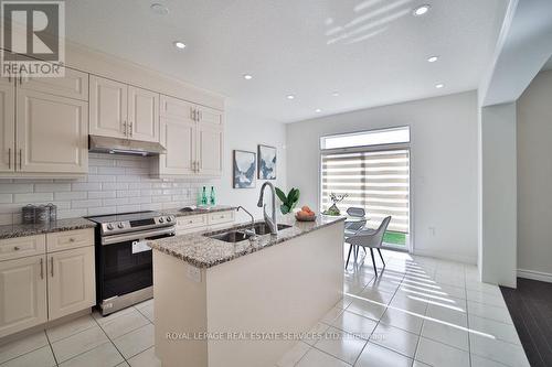 18 Valleybrook Drive, Kitchener, ON - Indoor Photo Showing Kitchen With Double Sink With Upgraded Kitchen