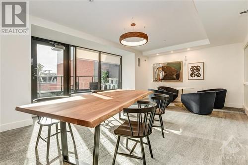 280 Crichton Street Unit#206, Ottawa, ON - Indoor Photo Showing Dining Room