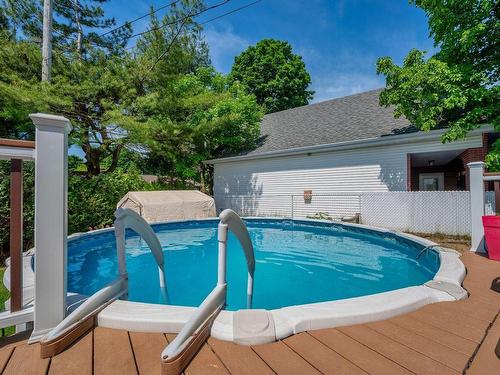 Pool - 658 40E Avenue, Saint-Jérôme, QC - Outdoor With Above Ground Pool