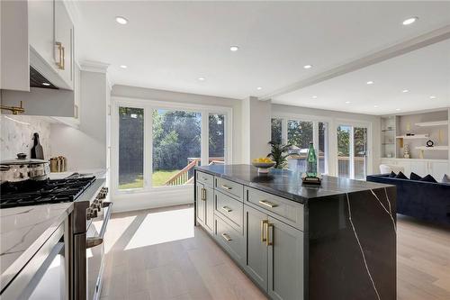 79 Trenholme Crescent, Hamilton, ON - Indoor Photo Showing Kitchen With Upgraded Kitchen