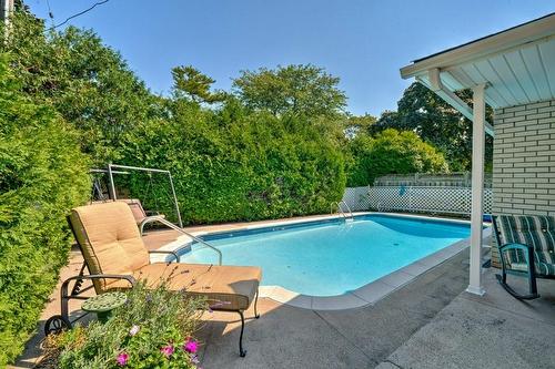 4311 Belfast Avenue, Burlington, ON - Outdoor With In Ground Pool With Deck Patio Veranda