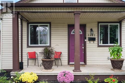 2462 Cadillac Street, Windsor, ON - Outdoor With Deck Patio Veranda With Exterior