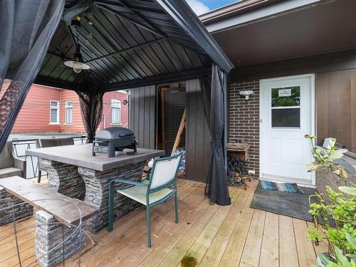 Terrasse - 133  - 139 Rue Principale, Saint-Anselme, QC - Outdoor With Deck Patio Veranda With Exterior