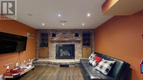 80 North Heights Road, Toronto (Princess-Rosethorn), ON - Indoor Photo Showing Other Room With Fireplace