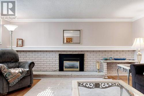 4311 Belfast Avenue, Burlington (Shoreacres), ON - Indoor Photo Showing Living Room With Fireplace