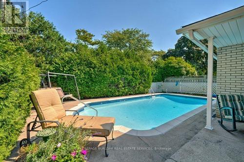 4311 Belfast Avenue, Burlington (Shoreacres), ON - Outdoor With In Ground Pool With Deck Patio Veranda