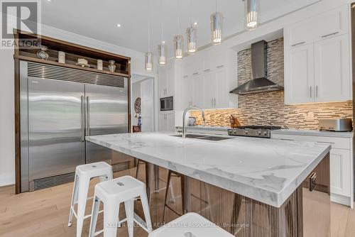 410 Atwater Avenue, Mississauga (Mineola), ON - Indoor Photo Showing Kitchen With Upgraded Kitchen