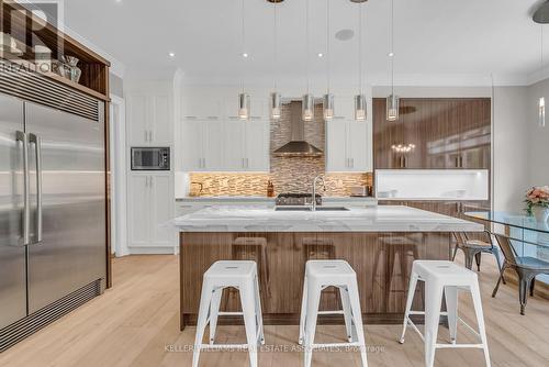 410 Atwater Avenue, Mississauga (Mineola), ON - Indoor Photo Showing Kitchen With Upgraded Kitchen