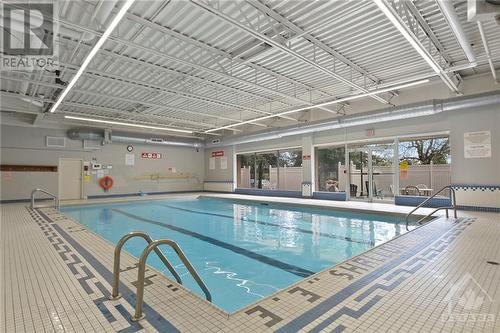 Indoor Pool - 2000 Jasmine Crescent Unit#1208, Ottawa, ON - Indoor Photo Showing Other Room With In Ground Pool