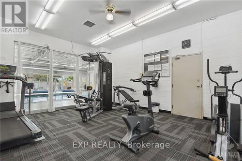 1208 - 2000 Jasmine Crescent, Ottawa, ON - Indoor Photo Showing Gym Room