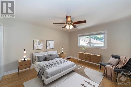 Main Floor Primary Bedroom - 564 Highcroft Avenue, Ottawa, ON - Indoor Photo Showing Bedroom