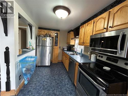 102/104 Kenmore Drive, Moncton, NB - Indoor Photo Showing Kitchen With Double Sink