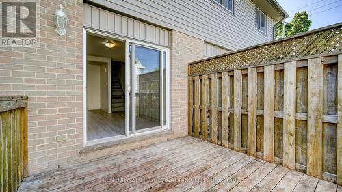 49 - 490 Third Street, London, ON - Outdoor With Deck Patio Veranda With Exterior