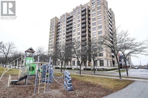 203 - 4 Elsinore Path, Toronto (New Toronto), ON - Outdoor With Facade