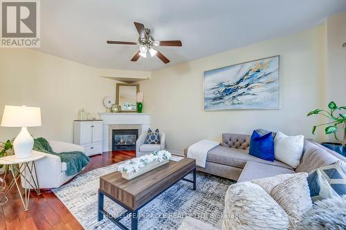 9 Solidarity Court, Brampton (Bram West), ON - Indoor Photo Showing Living Room With Fireplace