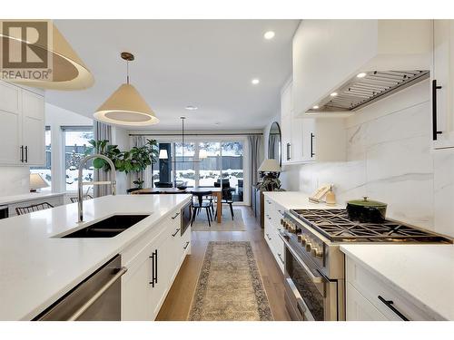 419 Hawk Hill Drive, Kelowna, BC - Indoor Photo Showing Kitchen With Double Sink With Upgraded Kitchen