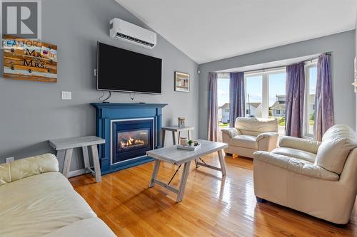 42 Imogene Crescent, Paradise, NL - Indoor Photo Showing Living Room With Fireplace