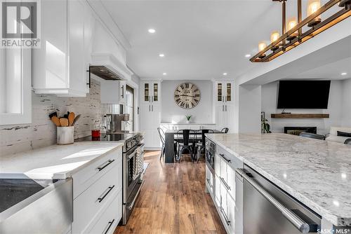 150 Batoche Crescent, Saskatoon, SK - Indoor Photo Showing Kitchen With Upgraded Kitchen