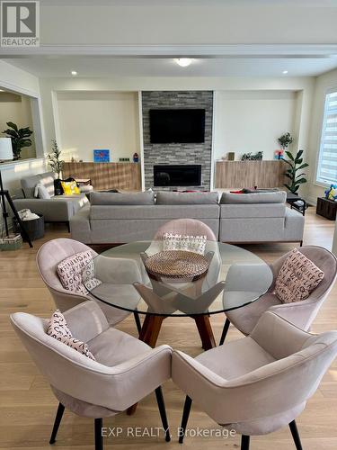 24 Upbound Court, East Gwillimbury (Holland Landing), ON - Indoor Photo Showing Living Room With Fireplace