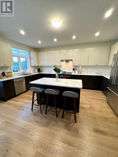 24 Upbound Court, East Gwillimbury, ON - Indoor Photo Showing Kitchen With Double Sink With Upgraded Kitchen