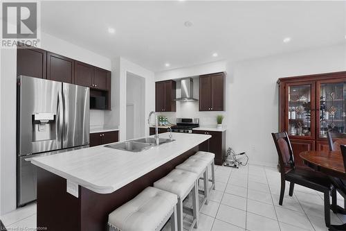 18 Curtis Street, Breslau, ON - Indoor Photo Showing Kitchen With Stainless Steel Kitchen With Double Sink