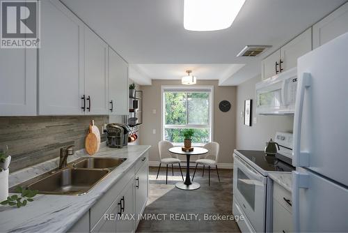 31 - 43 Taunton Road E, Oshawa (Centennial), ON - Indoor Photo Showing Kitchen With Double Sink