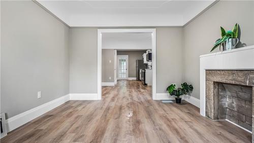 139 Longwood Road N, Hamilton, ON - Indoor Photo Showing Other Room With Fireplace